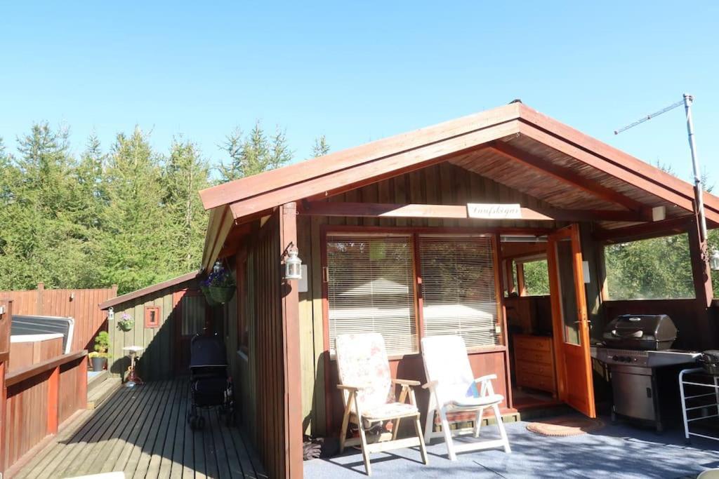 Cottage With Hot Tub In Beautiful Surroundings Hroarsstathir Экстерьер фото